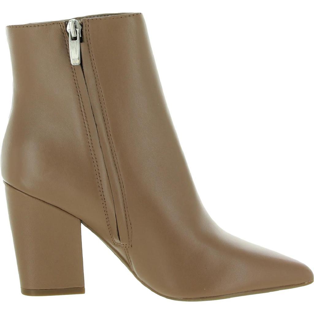 商品Nine West|Nine West Womens Gaba Leather Block Heel Ankle Boots,价格¥411,第6张图片详细描述