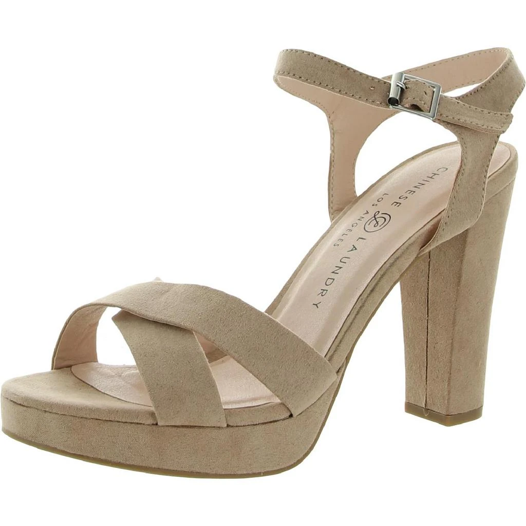 商品Chinese Laundry|Chinese Laundry Womens Z Always Microsuede Dressy Heels,价格¥175,第1张图片