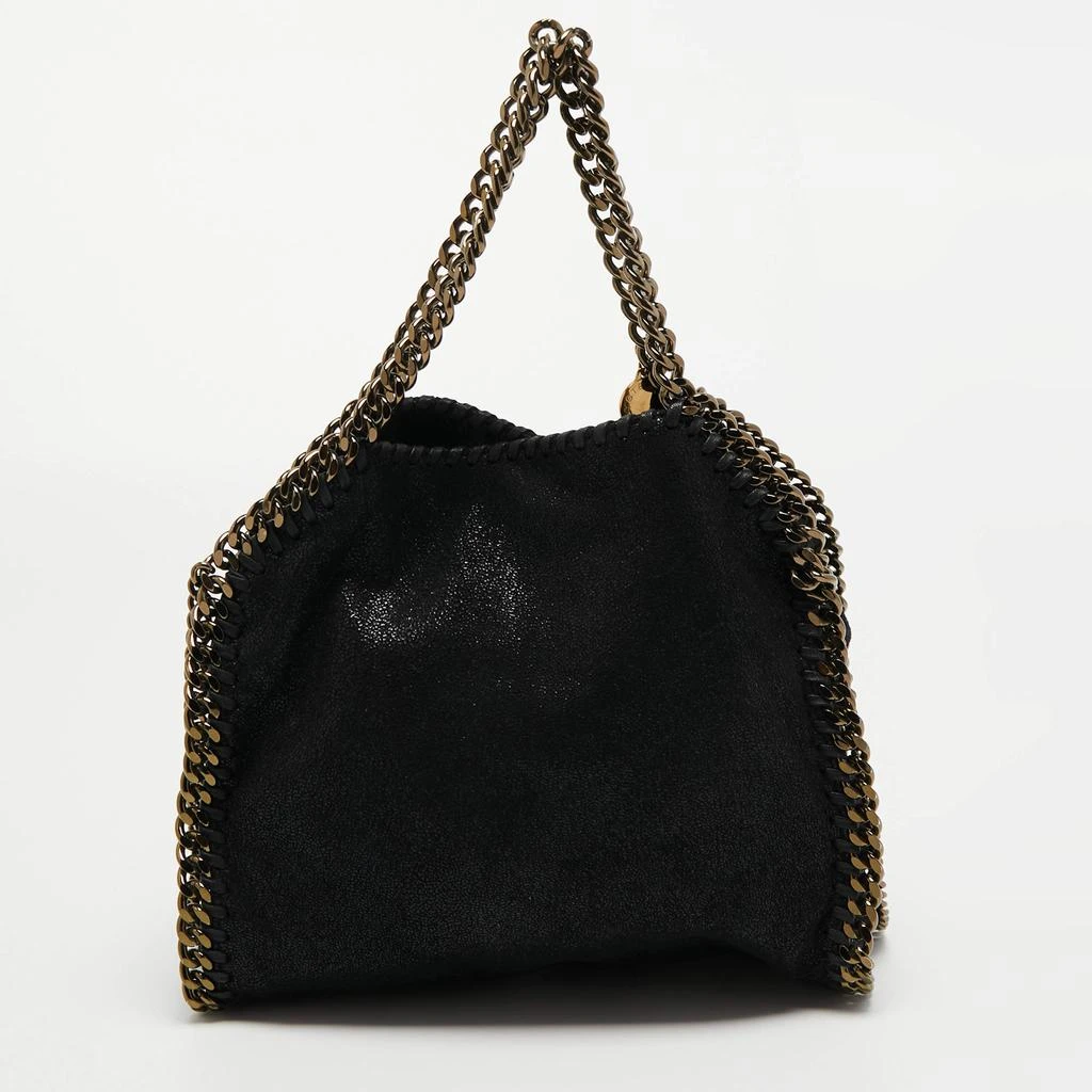 商品[二手商品] Stella McCartney|Stella McCartney Black Faux Leather Mini Falabella Tote,价格¥4515,第4张图片详细描述