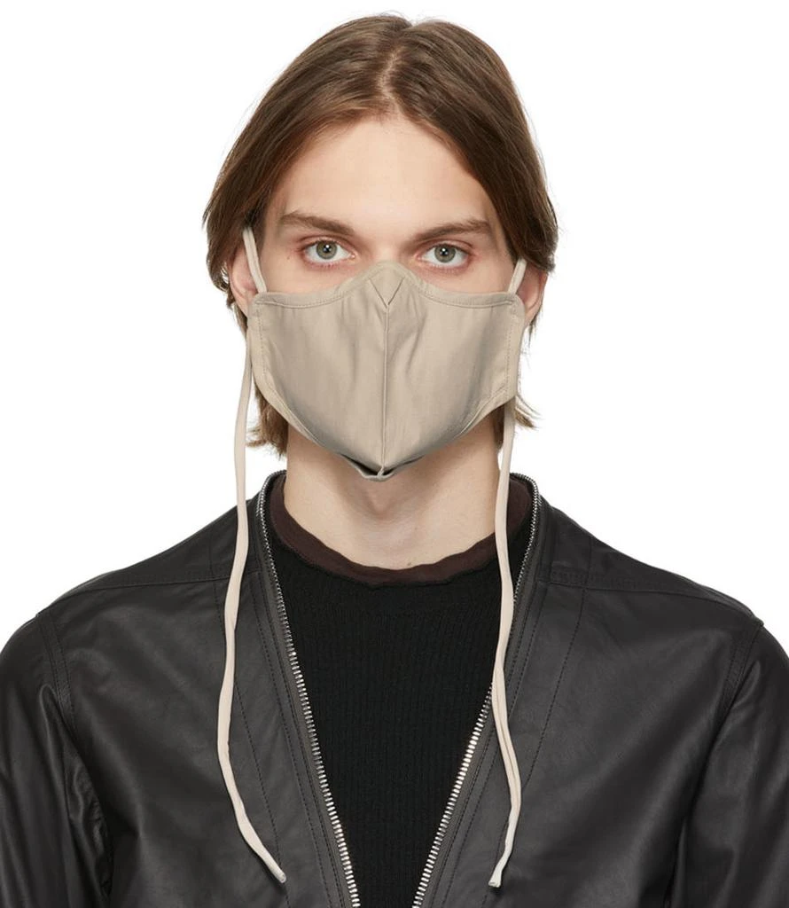 商品Rick Owens|Grey Cotton Mask,价格¥260,第1张图片