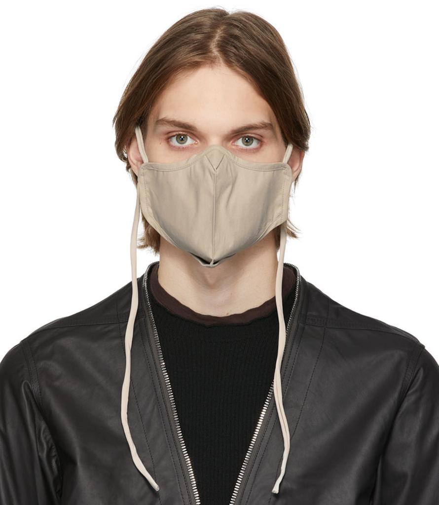 商品Rick Owens|Grey Cotton Mask,价格¥622,第1张图片