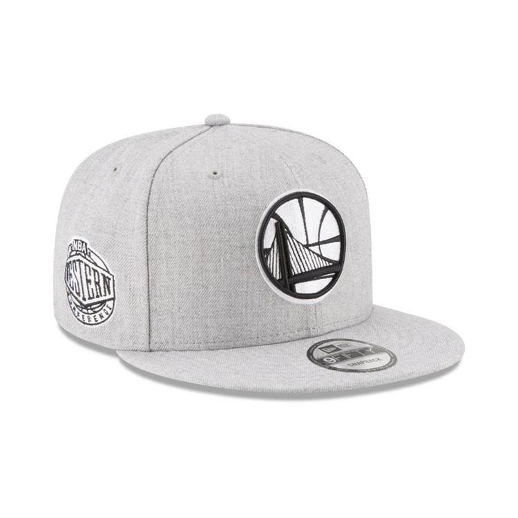 商品New Era|Boys' Golden State Warriors The Heather 9FIFTY Snapback Cap,价格¥191,第1张图片