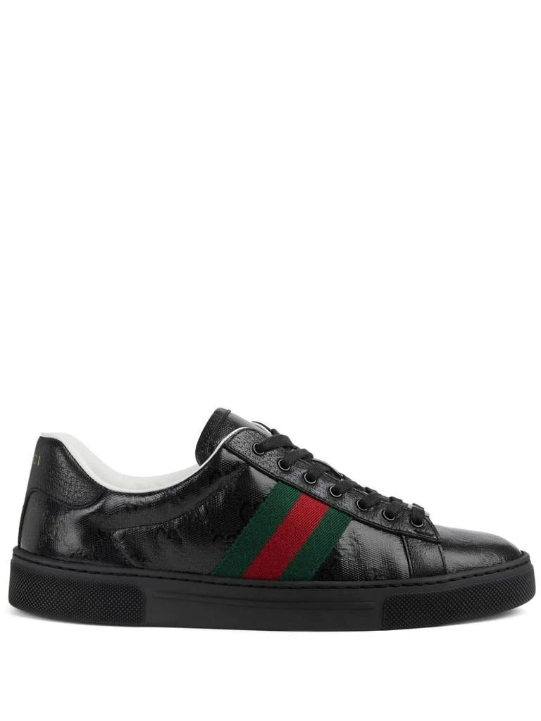 商品Gucci|GUCCI - Ace Web Detail Sneakers,价格¥6123,第1张图片