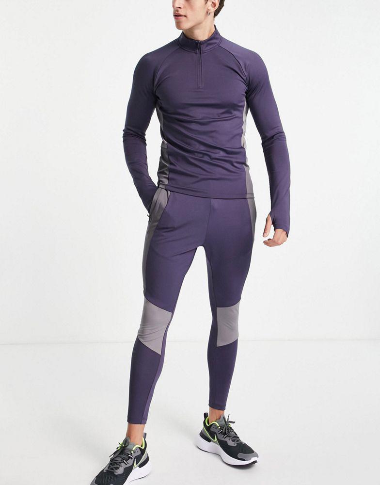 商品ASOS|ASOS 4505 super skinny training jogger with contrast panels,价格¥125,第5张图片详细描述