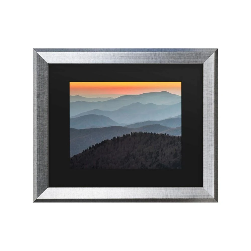 商品Trademark Global|Pierre Leclerc Great Smoky Sunset Matted Framed Art - 27" x 33",价格¥437,第1张图片