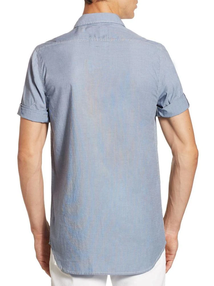 商品G-Star|Stalt Denim Cotton Casual Button-Down Shirt,价格¥562,第2张图片详细描述