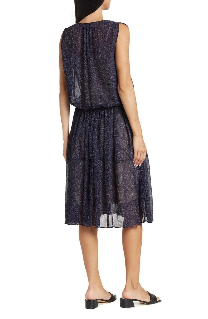 商品Vince|Starry Dot Sleeveless Mini Dress,价格¥307,第2张图片详细描述