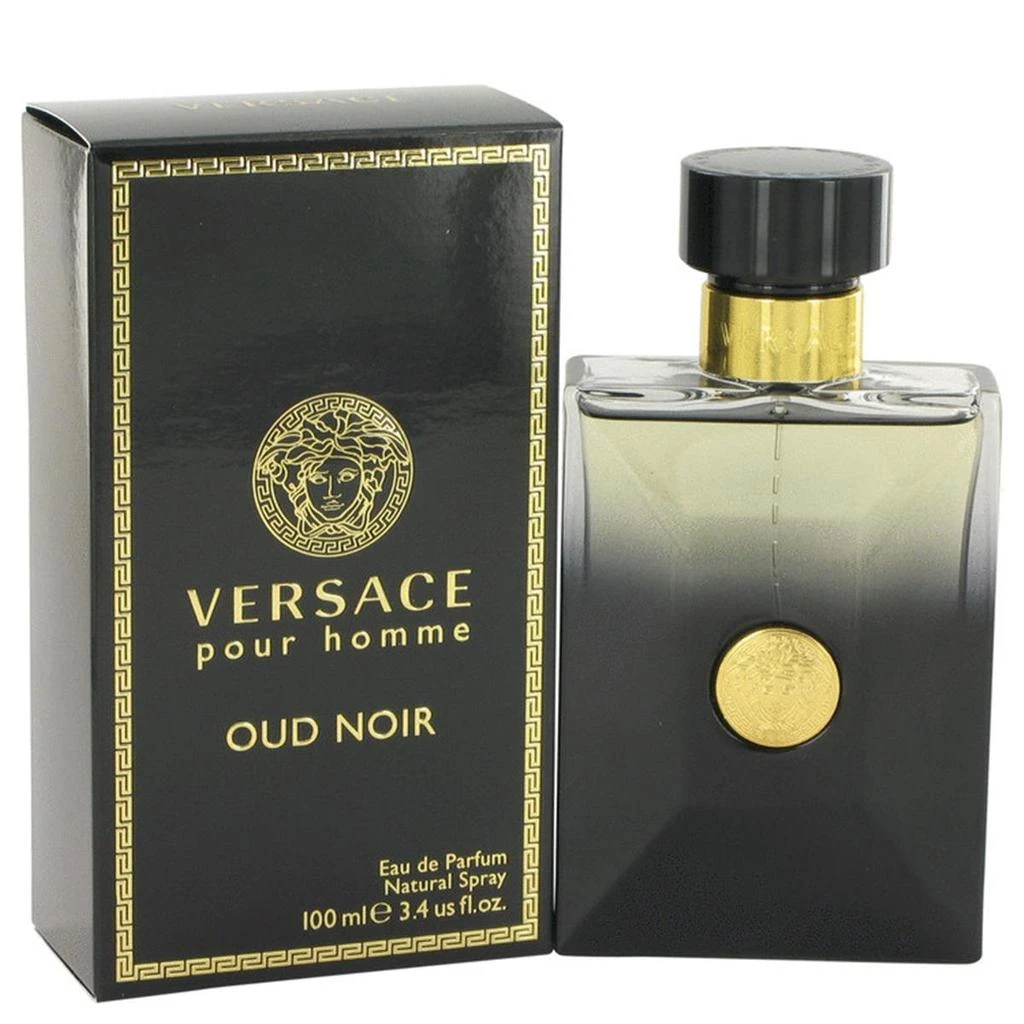 商品Versace|Versace 517302 3.4 oz Versace Pour Homme Oud Noir Eau De Parfum Spray for Mens,价格¥584,第1张图片