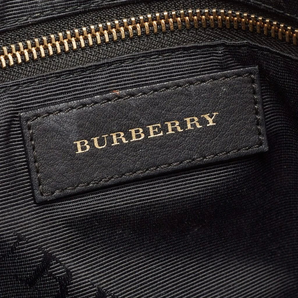 Burberry Beige Check Embossed Leather Orchard Satchel 商品