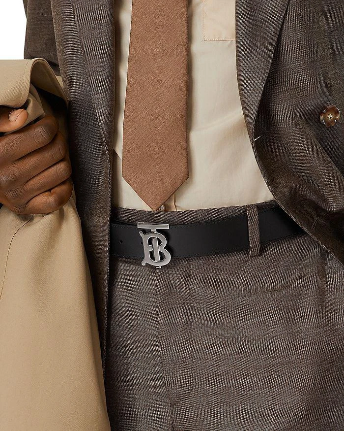 商品Burberry|Reversible Monogram Motif Vintage Check Belt,价格¥2892,第3张图片详细描述