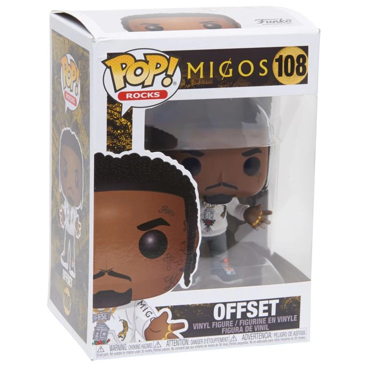 商品Funko|Funko Migos 饶舌歌手系列公仔,价格¥89,第2张图片详细描述