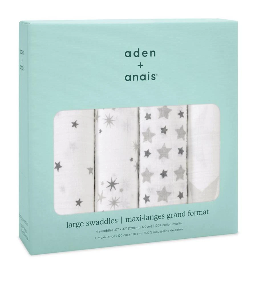 商品aden + anais|Twinkle Swaddles (Set of 4),价格¥534,第2张图片详细描述