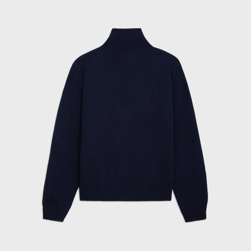 商品Celine|【预售3-7天】CELINE赛琳 男士海军蓝羊绒/羊毛毛衣,价格¥10041,第4张图片详细描述