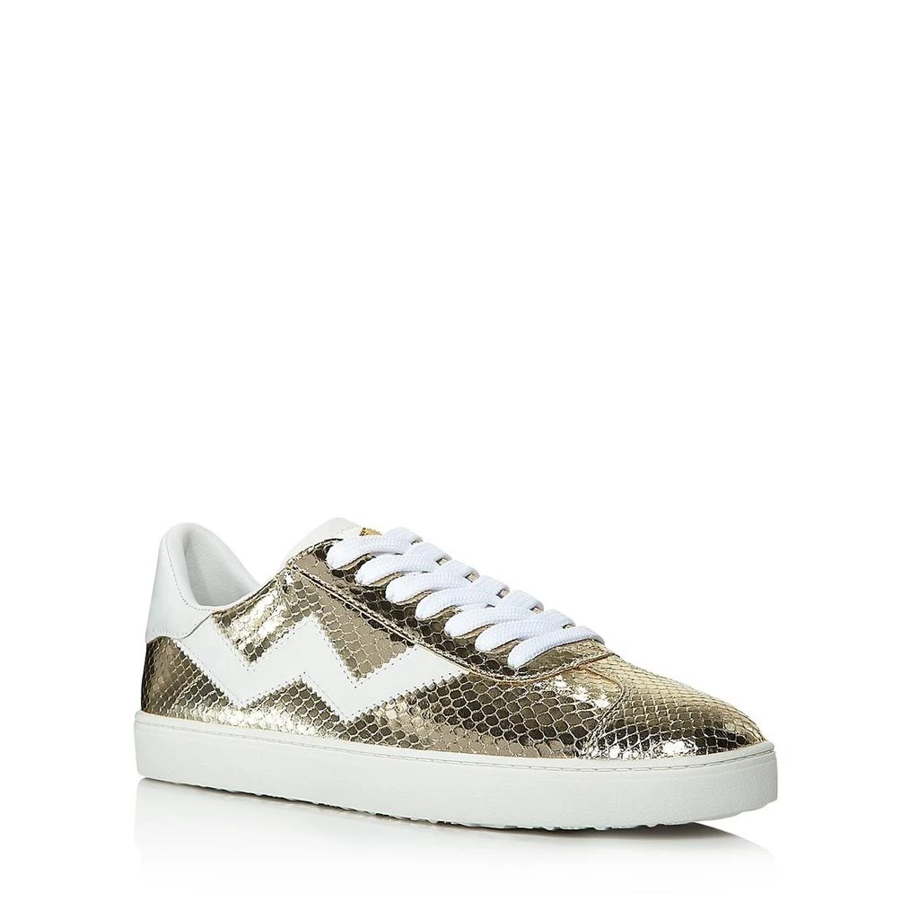 商品Stuart Weitzman|Stuart Weitzman Womens Daryl Leather Low Top Fashion Sneakers,价格¥490,第1张图片