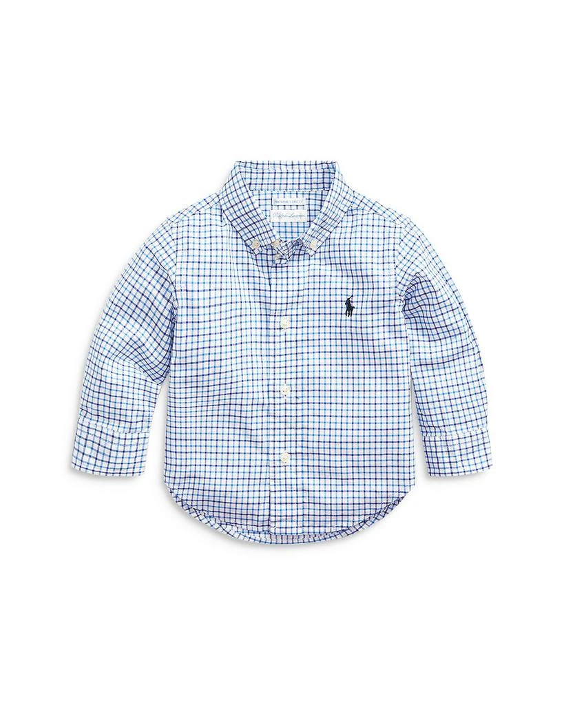 商品Ralph Lauren|Boys' Plaid Button Down Shirt - Baby,价格¥339,第1张图片