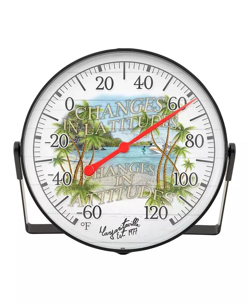 商品La Crosse Technology|104-20747Mv-Int "Changes In Latitudes, Changes In Attitudes" Margaritaville 5" Bracket Dial Thermometer,价格¥97,第1张图片