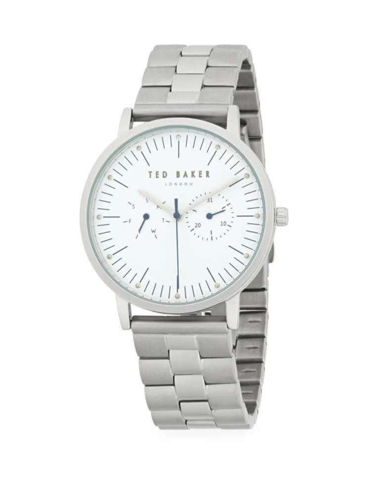 商品Ted Baker London|Chronograph Stainless Steel Bracelet Watch,价格¥1006,第1张图片