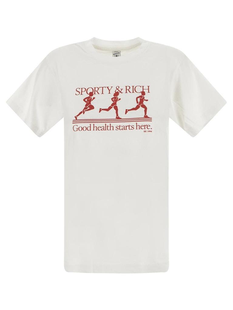 Runner Print T-Shirt商品第1张图片规格展示