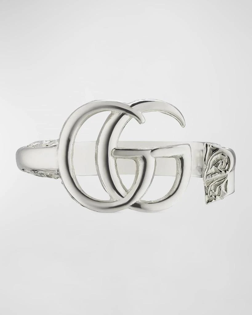 商品Gucci|GG Marmont Key Sterling Silver Ring,价格¥2624,第1张图片