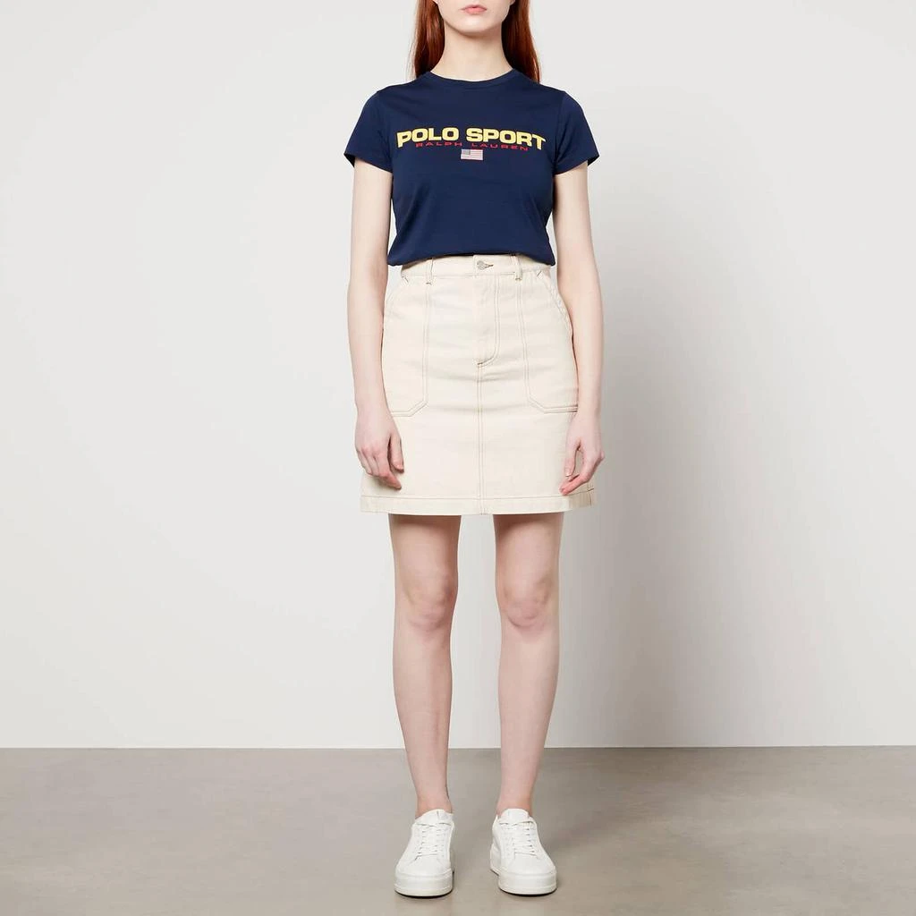 商品Ralph Lauren|Polo Ralph Lauren Women's Polo Sport T-Shirt - Newport Navy,价格¥252,第3张图片详细描述