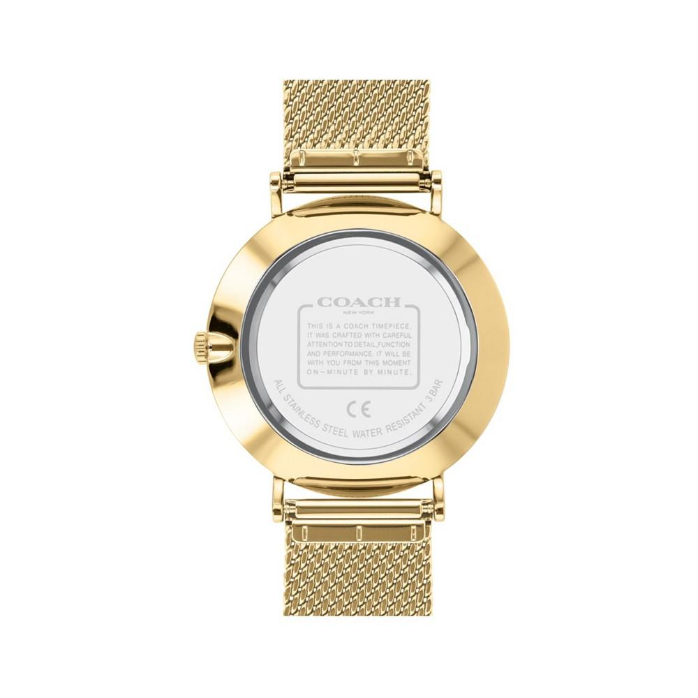 Men's Charles Gold-Tone Mesh Bracelet Watch 41mm商品第3张图片规格展示