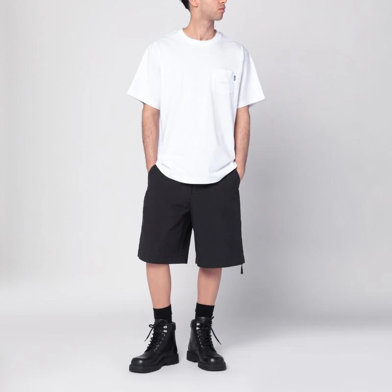 商品OAMC|Peacemaker black bermuda shorts in cotton blend,价格¥559,第2张图片详细描述