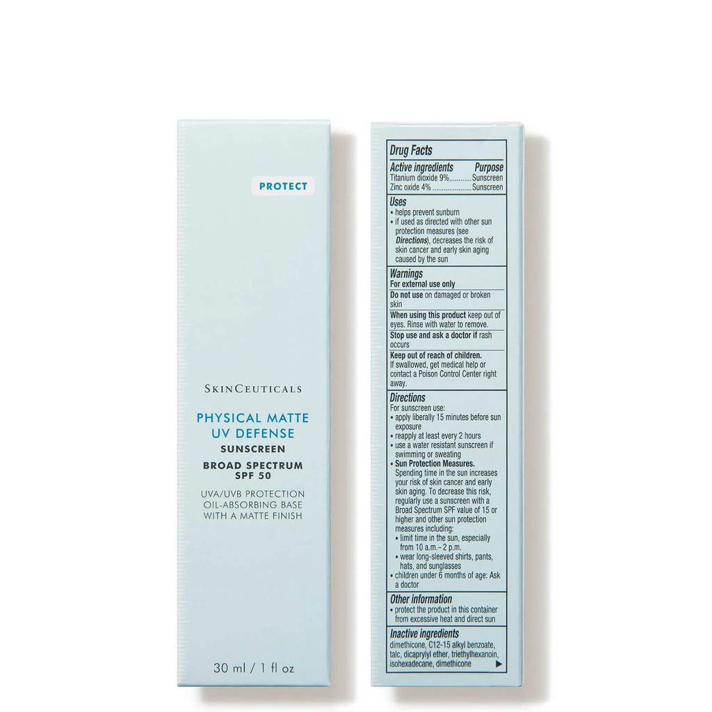 商品SkinCeuticals|菁致容颜日光防晒乳SPF50+ 30ml,价格¥301,第4张图片详细描述