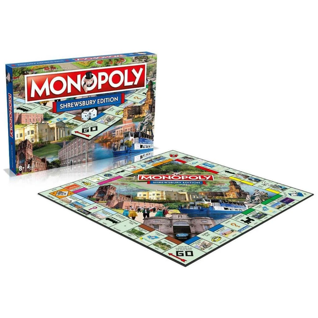 商品The Hut|Monopoly Board Game - Shrewsbury Edition,价格¥284,第2张图片详细描述