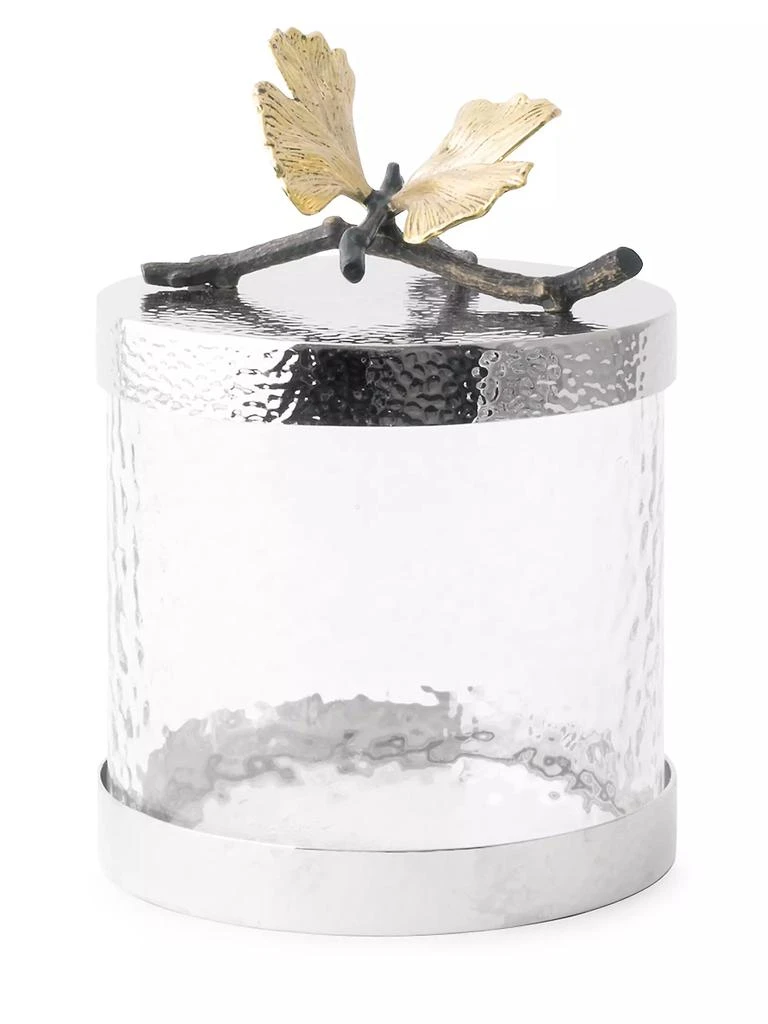 商品Michael Aram|Butterfly Ginkgo Extra Small Canister,价格¥749,第1张图片
