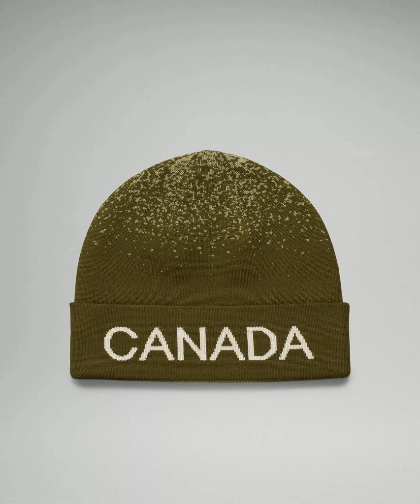 商品Lululemon|Team Canada Wool-Blend Reversible Beanie *COC Logo,价格¥91,第5张图片详细描述
