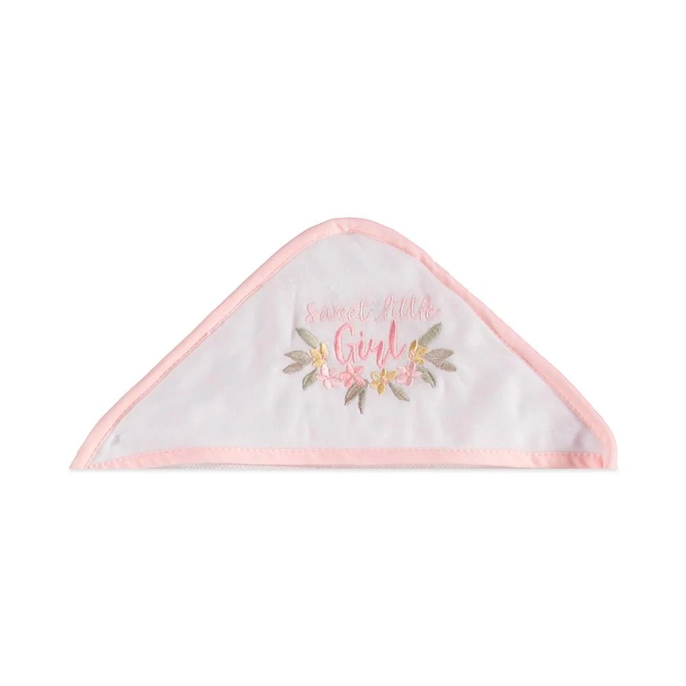 商品Chickpea|Baby Girls Hooded Bath Towel and Washcloth, 6 Piece Set,价格¥45,第4张图片详细描述