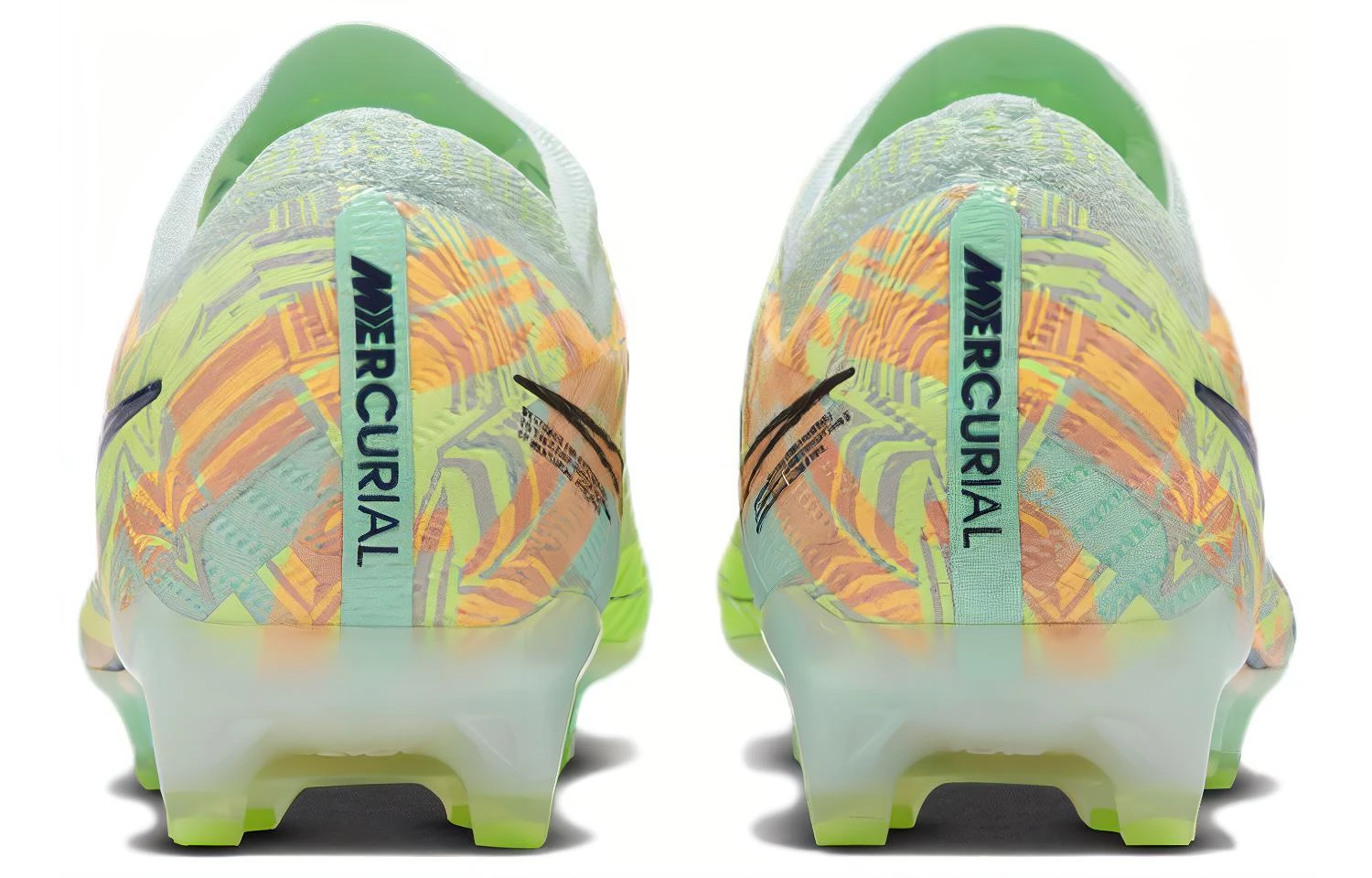 商品[国内直发] NIKE|Air Zoom Vapor 15 刺客 15 AG（胶质短钉） 人造草地 减震防滑耐磨 足球鞋 男女同款 橙绿,价格¥3439,第6张图片详细描述