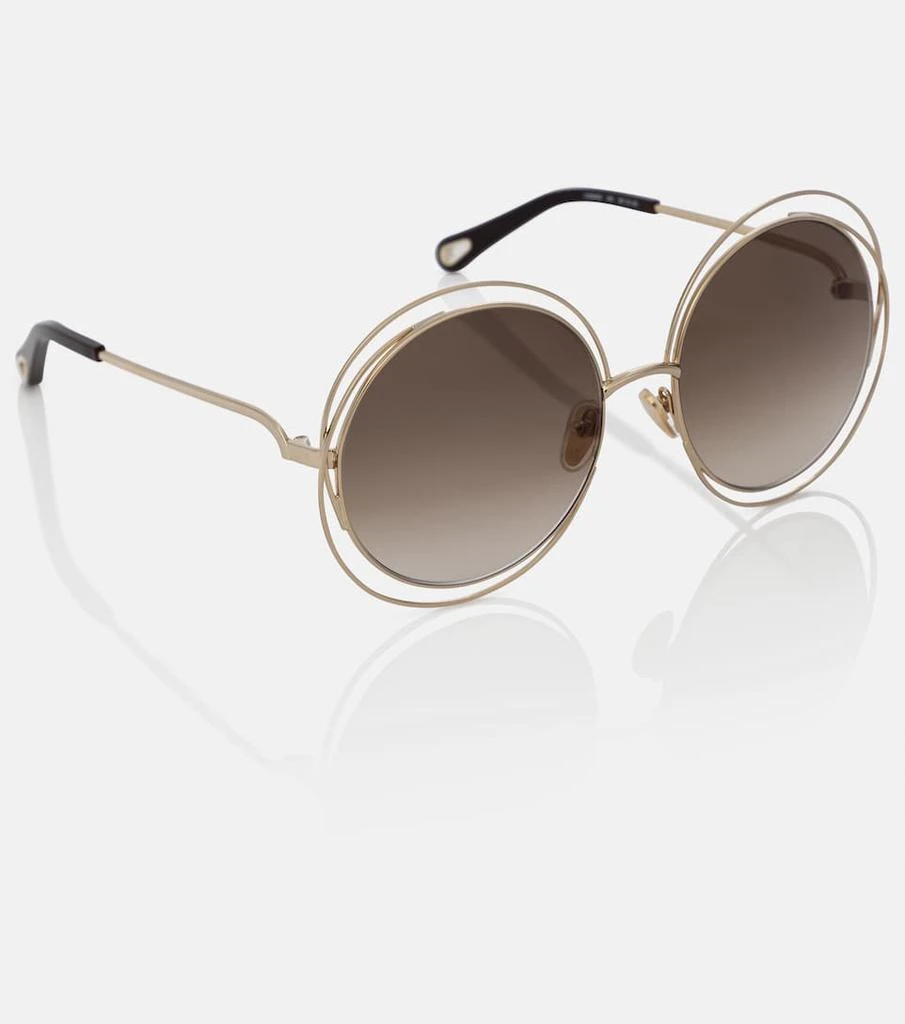 商品Chloé|Carlina round sunglasses,价格¥3022,第4张图片详细描述