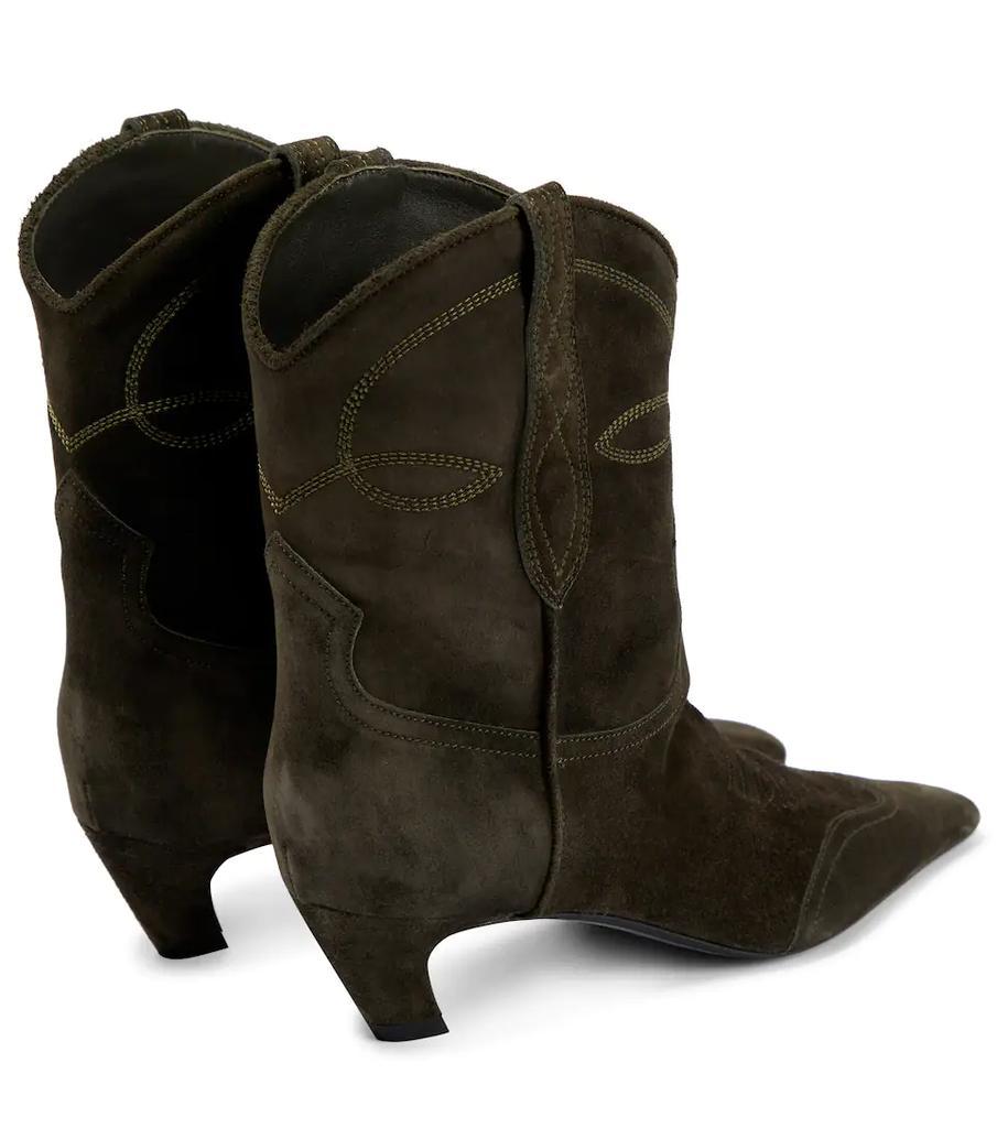 商品Khaite|Dallas suede cowboy boots,价格¥6802,第5张图片详细描述