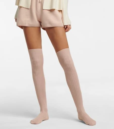 商品Loro Piana|Parigina cashmere-blend socks,价格¥2729,第3张图片详细描述
