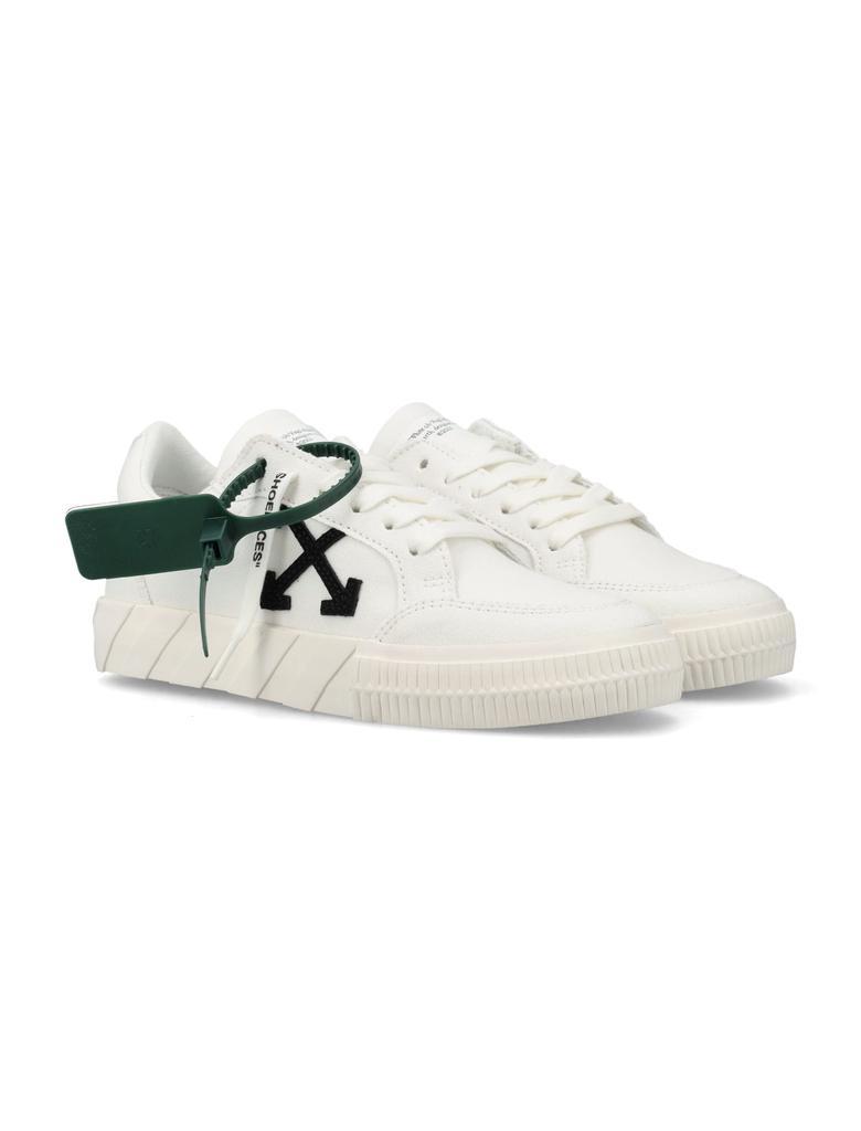 商品Off-White|Off-White Low Vulcanized Canvas Sneakers,价格¥2269,第4张图片详细描述