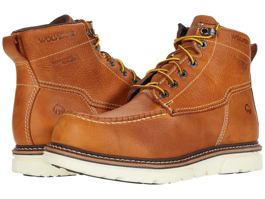 商品Wolverine|I-90 DuraShocks Moc-Toe 6" Work Boot,价格¥1309,第1张图片