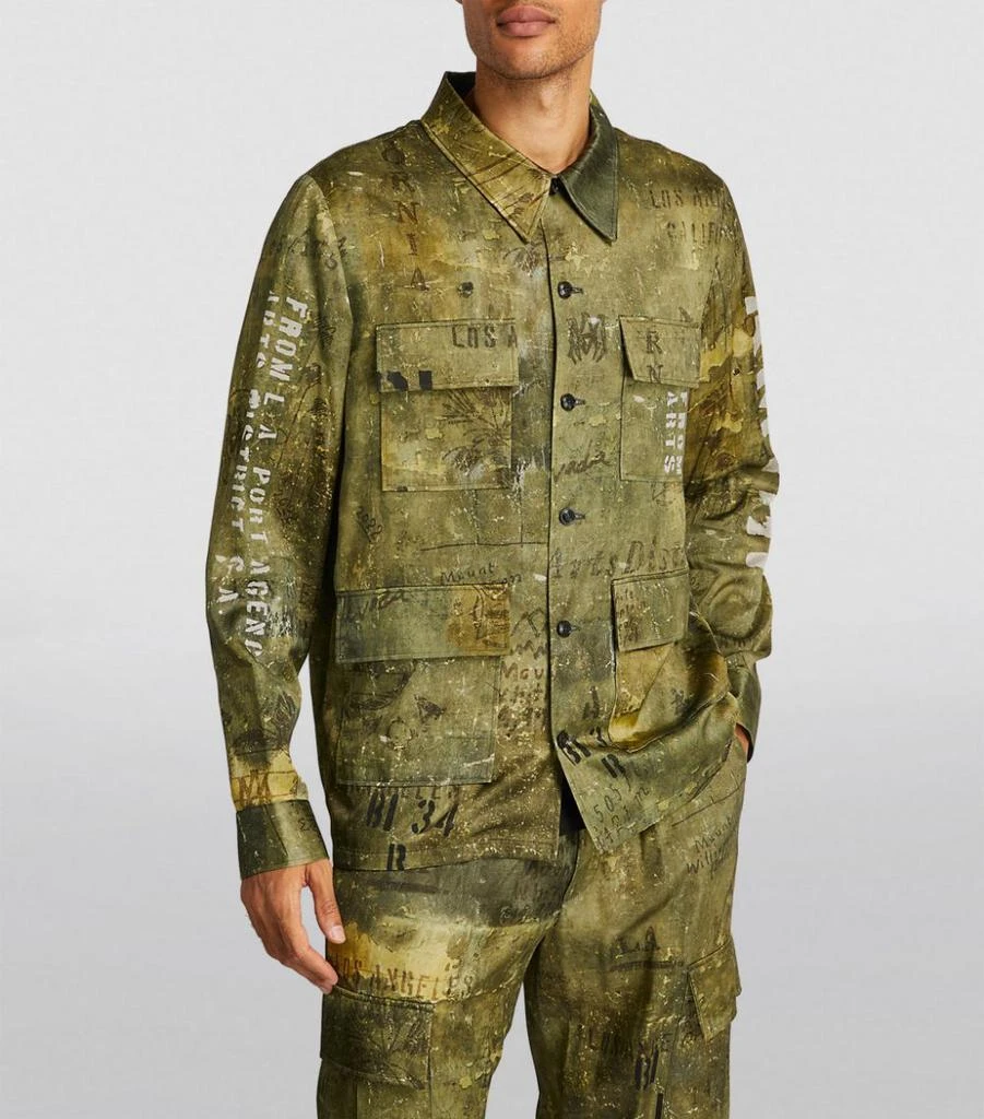 商品AMIRI|Camouflage Shirt,价格¥12095,第3张图片详细描述