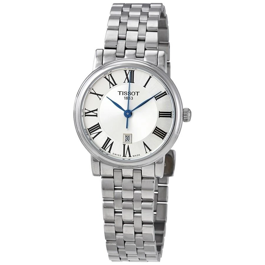 商品Tissot|天梭卡森臻我系列石英钢带女士腕表T122.210.11.033.00 ,价格¥2183,第1张图片