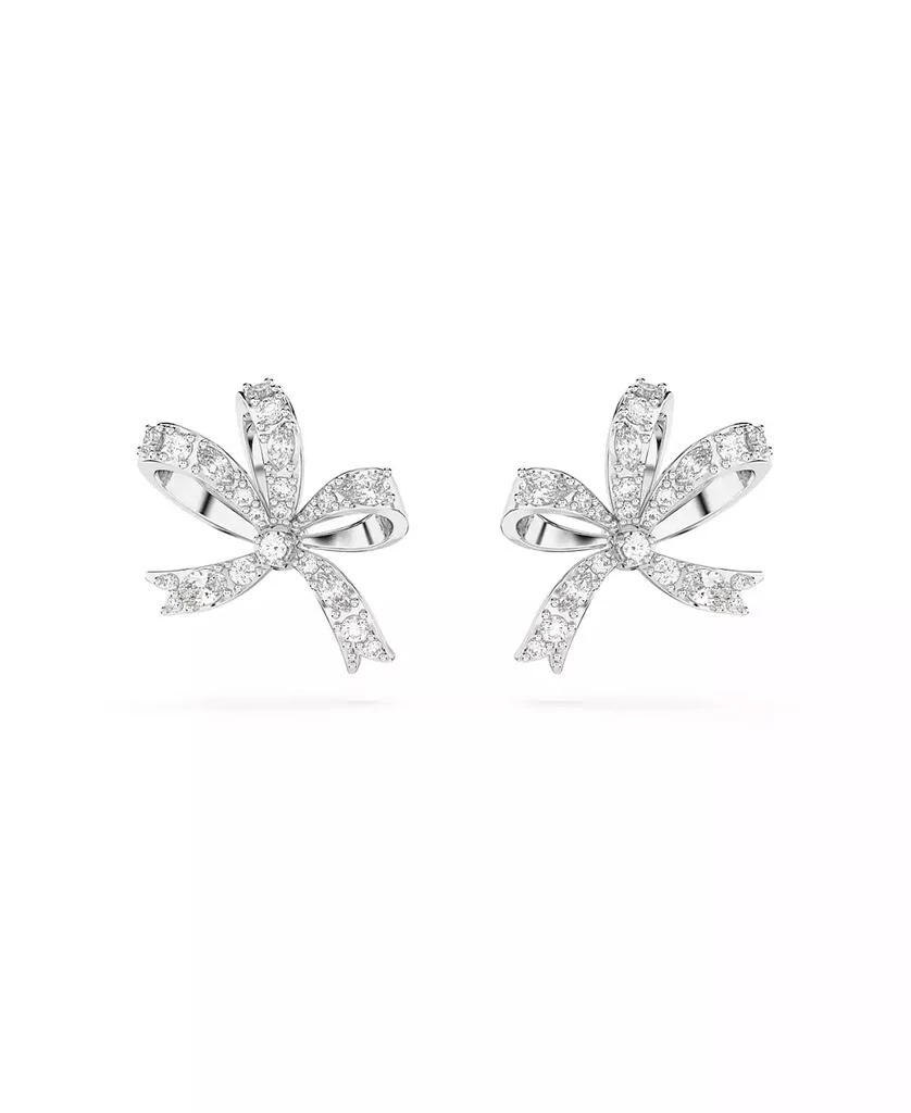 商品Swarovski|Crystal Bow Small Volta Stud Earrings,价格¥1116,第1张图片