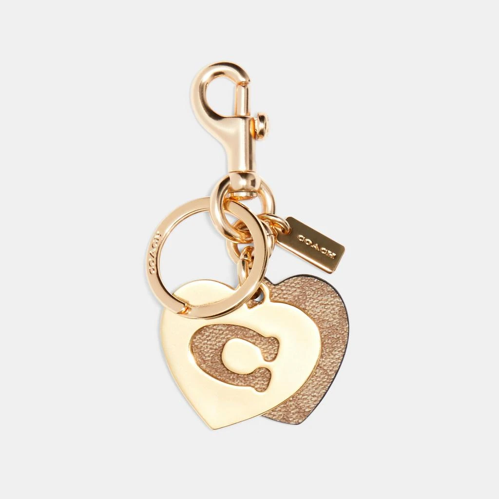 Coach Outlet COACH Signature Hearts Key Ring 1