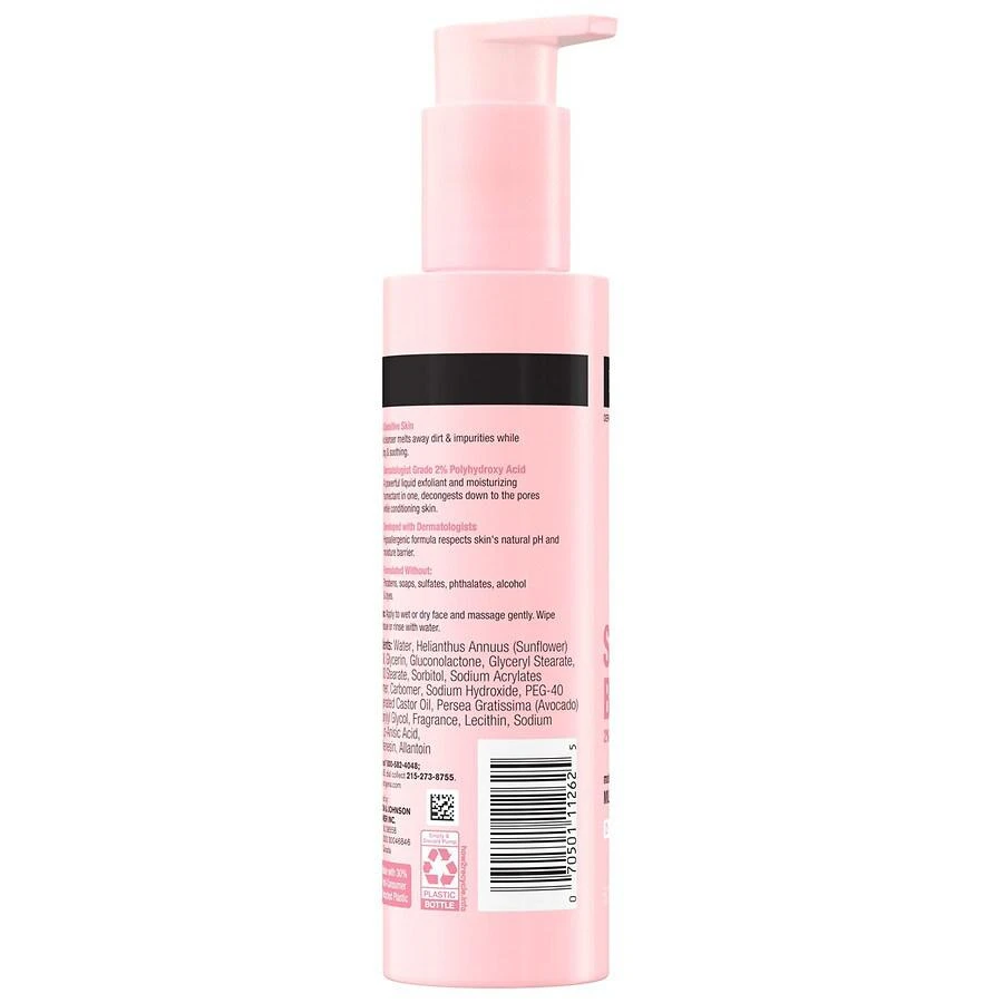 商品Neutrogena|Skin Balancing Milky Cleanser, 2% Polyhydroxy Acid,价格¥55,第2张图片详细描述