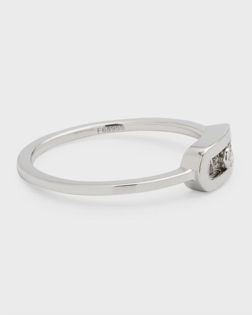 商品Messika|Move Uno 18K White Gold 1-Diamond Ring,价格¥7730,第4张图片详细描述