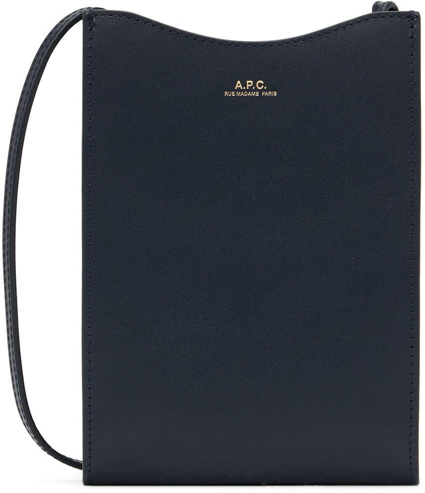 商品A.P.C.|海军蓝 Jamie 挂颈包,价格¥2078,第1张图片