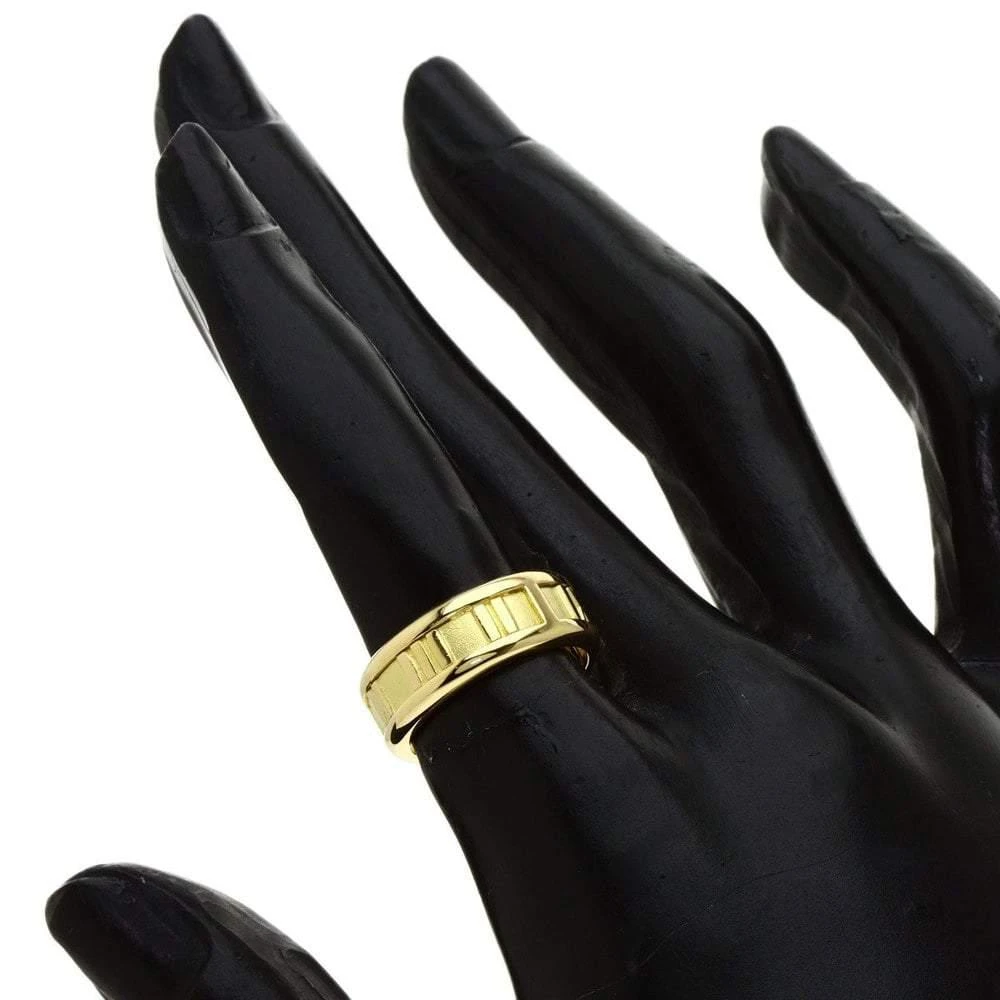 Tiffany & Co. Atlas 18K Yellow Gold Ring EU 49 商品