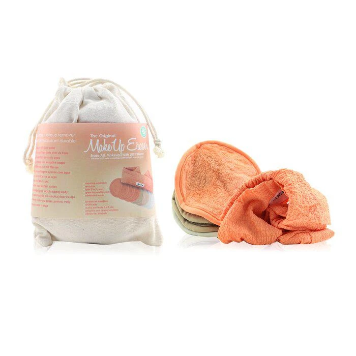 商品MakeUp Eraser|MakeUp Eraser 桃色清洁套装：7x 迷你卸妆巾 + 1x 发带 + 1x 包 One Size,价格¥220,第2张图片详细描述