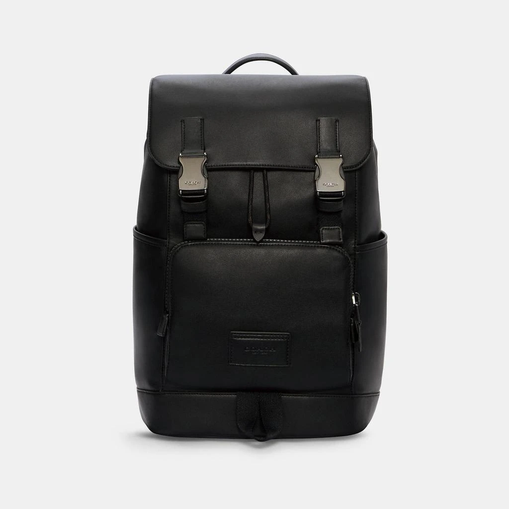 商品Coach|Coach Outlet Track Backpack,价格¥2115,第1张图片