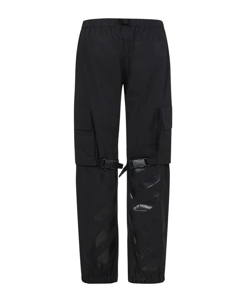 商品Off-White|Diag Tab Cotton Cargo Trousers,价格¥4165,第2张图片详细描述