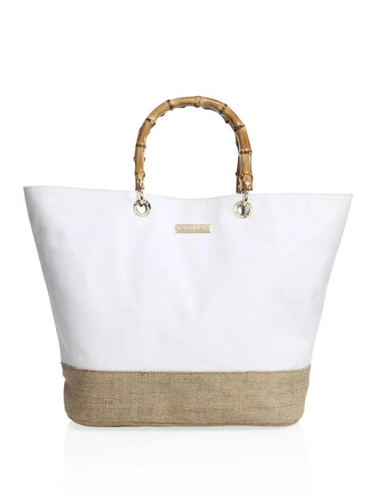 商品Heidi Klein|Savannah Bay Bamboo Tote,价格¥2503,第1张图片