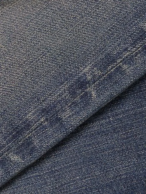 Mx1 Ultra-Suede Cracked Paint Slim-Fit Jeans 商品